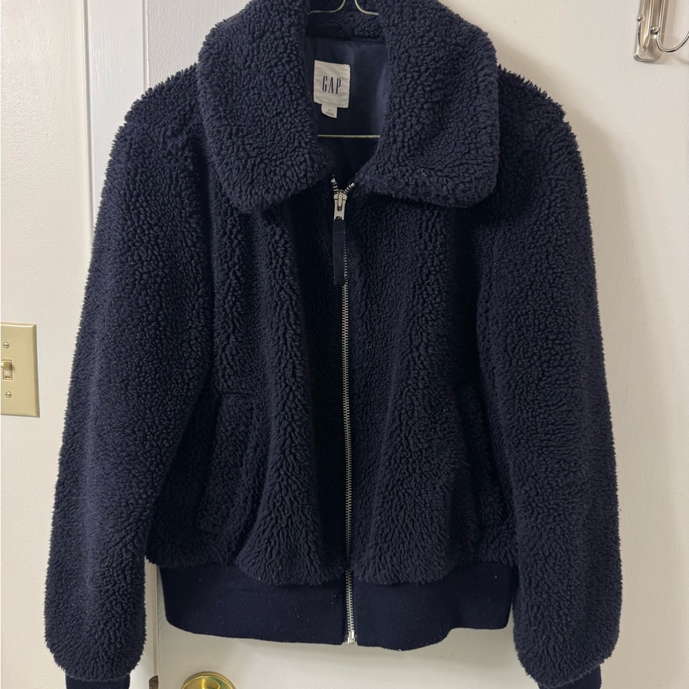 GAP Navy Fleece Jacket